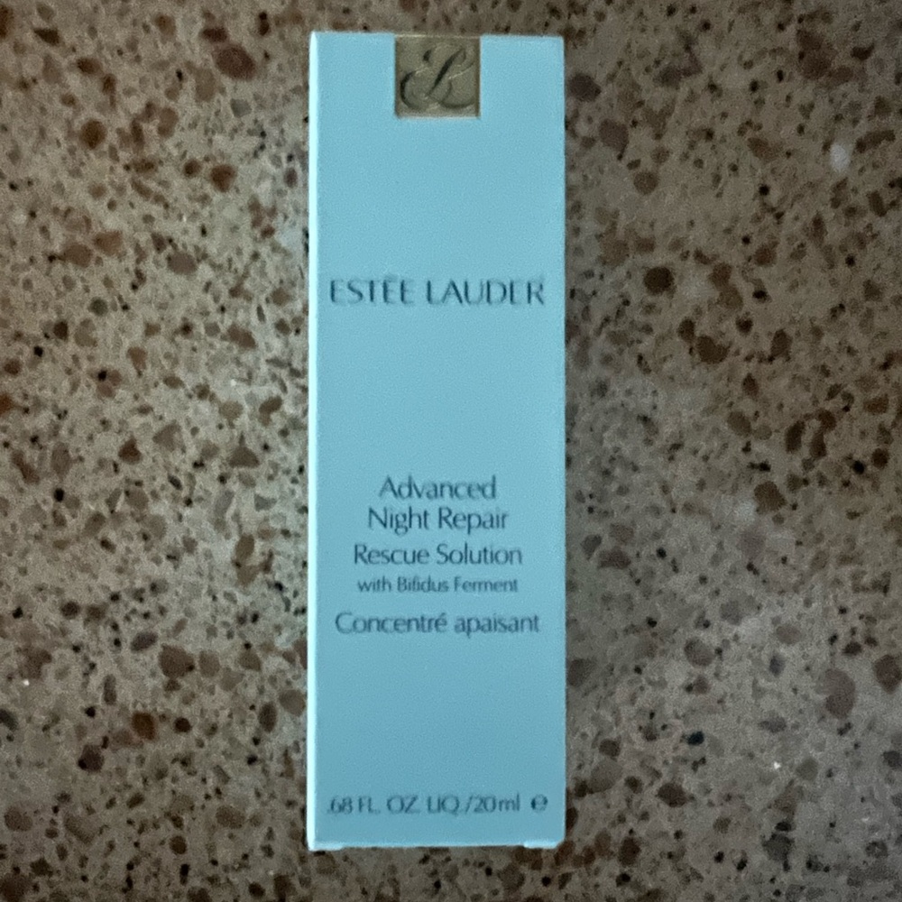 Estee Lauder Advanced Night Repair Rescue Solution - Light Blue & Gold- sealed -